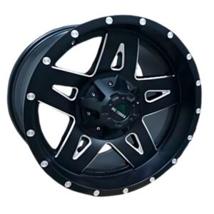 Aros 17x9.0 6x139.7 MATT BLACK + MILLING