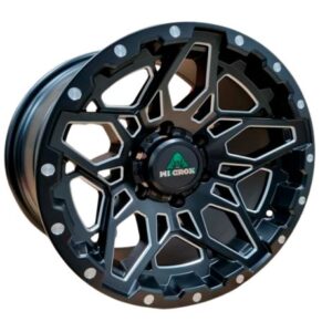 Aros 17x9.0 6x139.7 ET0 CB110.1 MATT BLACK MILLING