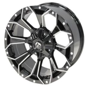 Aros BLACK MF+MILLING RIVETS 18x9.0 10x114.3x127 ET 0 CB 73.1