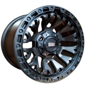 Aros 17x8.5 6x139.7 SATTIN MATTE BLACK