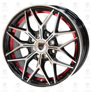 Aros 14x6.0 8X100X114.3 ET 35 CB 73.1 BFP/UC RED