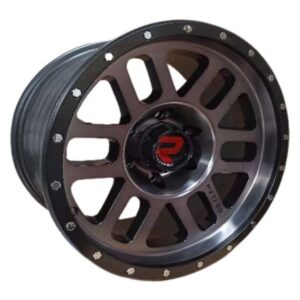 Aros 17x9.0 6x139.7 MATT BLACK MACHINE FACE + MATT BLACK COATING FACE
