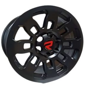 Aros 17x9.0 6x139.7 SATTIN MATTE BLACK