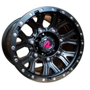 Aros 17x9.0 6x139.7 SATTIN MATTE BLACK