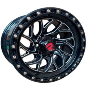 Aros 17x9.0 6x139.7 ET 0 CB 110.1 BLACK + MILLING WINDOWS