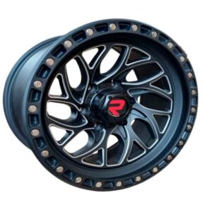 Aros 17x9.0 6x139.7 ET 0 CB 108  SATTIN MATTE BLACK MILLING WINDOWS