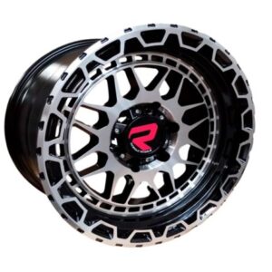 Aros 17x9.0 6x139.7 ET 0 CB 110.1 BLACK MACHINED FACE AND LIP